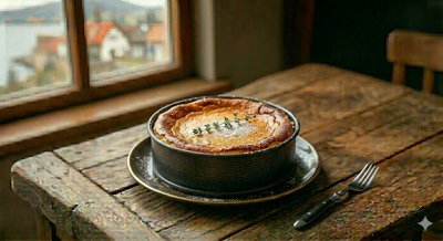 Baked cheesecake / Peceni kolac od sira